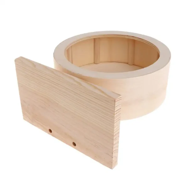 Wooden Mute Roller Hamster Running Exercise Wheel Mouse Hedgehog Syrian Hamster Wheel Dutch Pig Large Wheel Running Ball Toys - Image 6