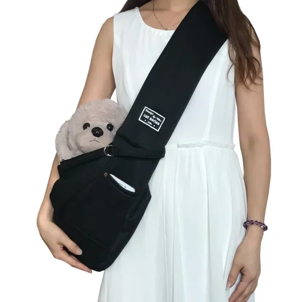Comfortable Dog Bag Pet Crossbody Shoulder Bag Outdoor Travel Portable Cat Puppy Sling Carrier Bag Pet Carrying Supplies - Image 4