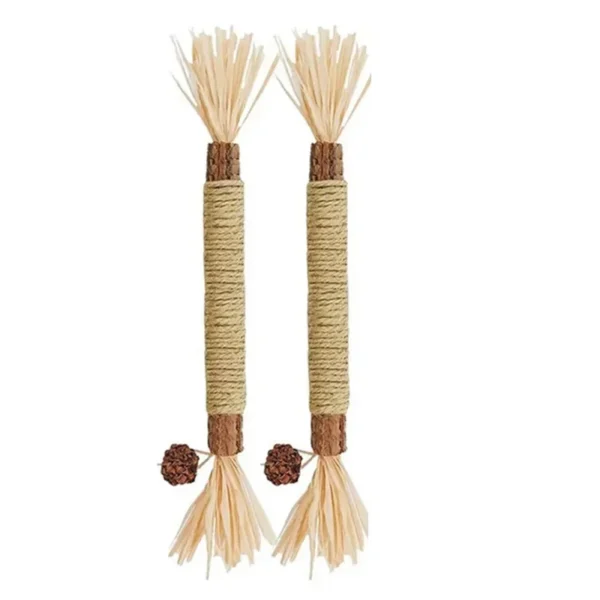 1/2/5/10PCS Pet Toy Natural Matatabi Pet Cat Snacks Stick Cleaning Tooth Catnip Cat Toys Actinidia Silvervine For Cats Accessory - Image 4