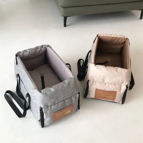 Dog Car Seat for Small Dog Center Console Seat Pet Booster Seat for Car Puppy Portable Dog Carrier for Cats Safety Travel Bag - Image 3
