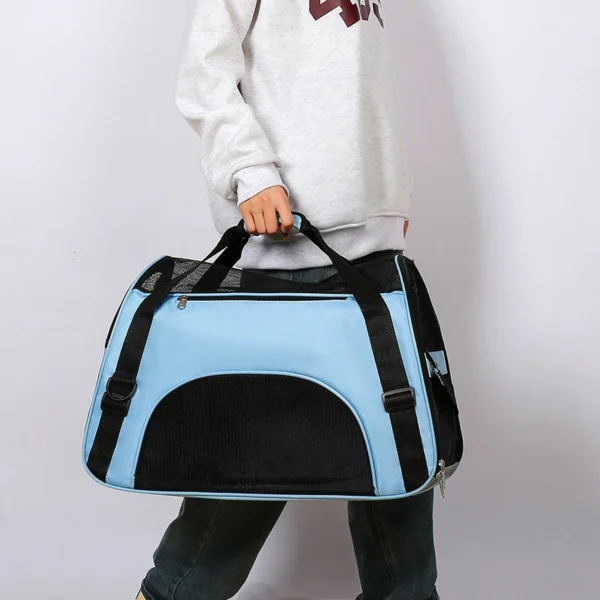 Portable Dog Cat Carrier Bag Pet Puppy Travel Bags Foldable Cats Handbag Travel Pet Bag Transport Bag - Image 5