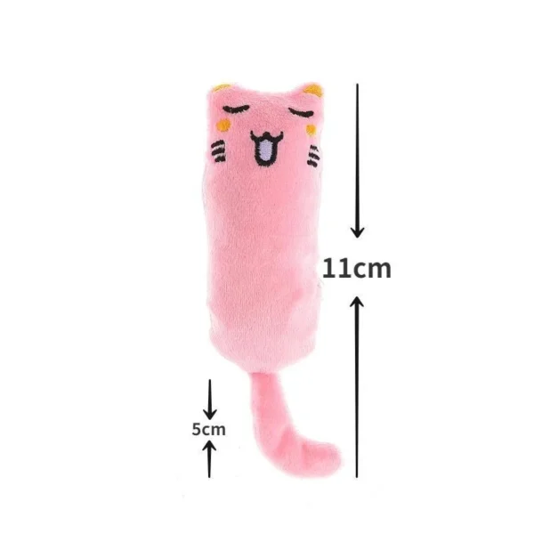 Pet Toy Rustle Sound Catnip Toy Cat Supplies Pet Cute Cat Toys Kitten Teeth Grinding Cat Plush Thumb Pillow Pet Products gatos - Image 6