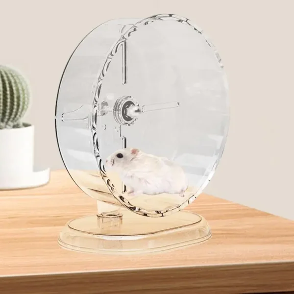 Large Hamster Wheel Chinchilla Wheel For Cage Big Quiet Running Exercise Toy For Pet Chinchilla Dwarf Ferret Crab Hermit Syrian - Image 2
