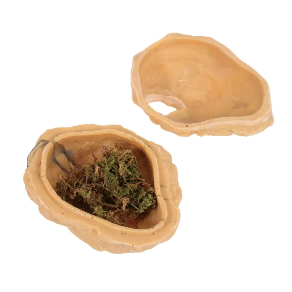 Secure Hiding House Reptile Cave Crawler Shelter Reptile Bed Supplies Pet Habitat Reptile Retreat Cages Pet Products - Image 2