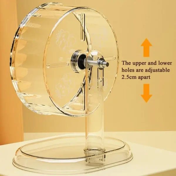 Large Hamster Wheel Chinchilla Wheel For Cage Big Quiet Running Exercise Toy For Pet Chinchilla Dwarf Ferret Crab Hermit Syrian - Image 5
