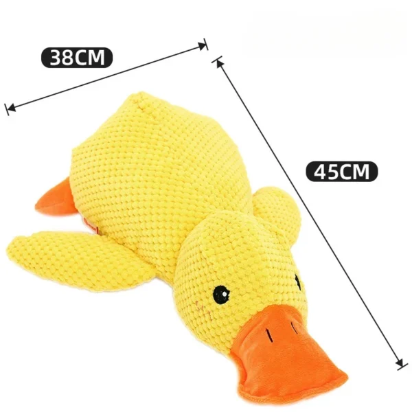 Dog Toy Stomping Duck Bite Resistant Grinding Teeth Cleaning Large Dog Interactive Entertainment Puppy Boredom Pet Plush Toy - Image 4