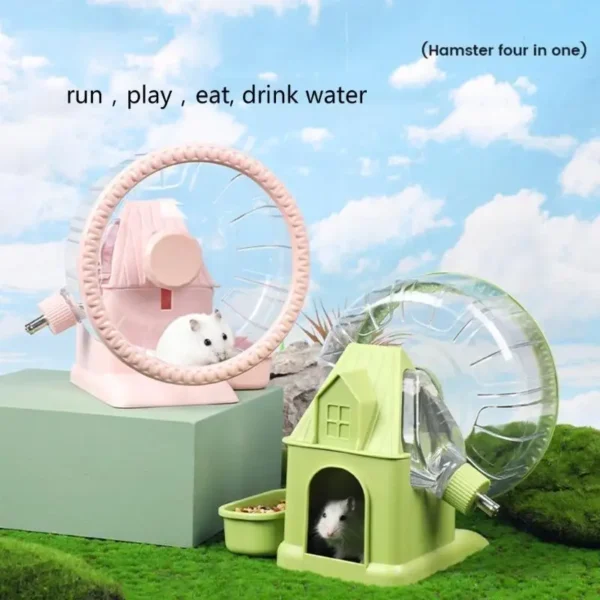 68UC Regulable Stand Silents Hamster Wheel Hamster Flying Saucer Silents Exercise Toy