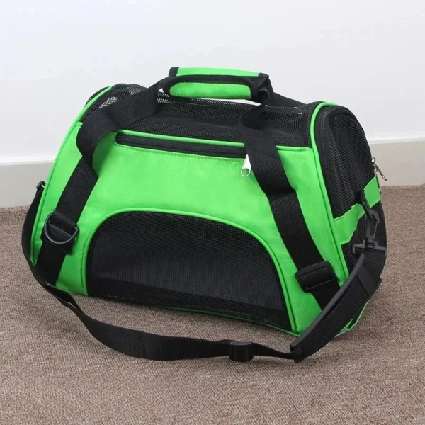 Cat Bags Portable Dog Carrier Bag Mesh Breathable Carrier Bags for Small Dogs Foldable Cats Handbag Travel Pet Bag Handbag - Image 4