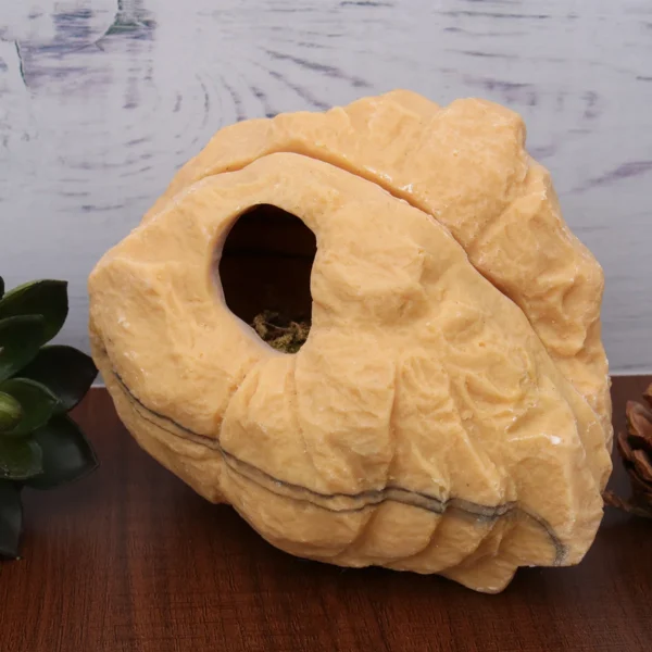 Secure Hiding House Reptile Cave Crawler Shelter Reptile Bed Supplies Pet Habitat Reptile Retreat Cages Pet Products - Image 5