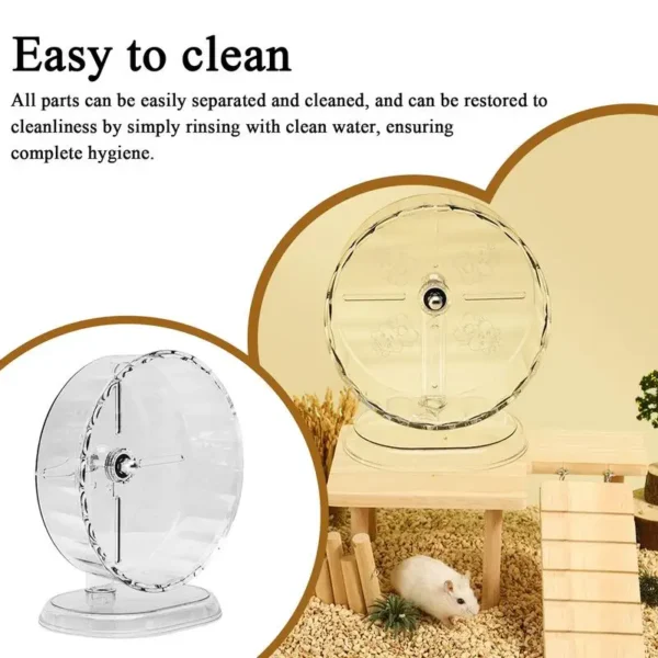 Large Hamster Wheel Chinchilla Wheel For Cage Big Quiet Running Exercise Toy For Pet Chinchilla Dwarf Ferret Crab Hermit Syrian