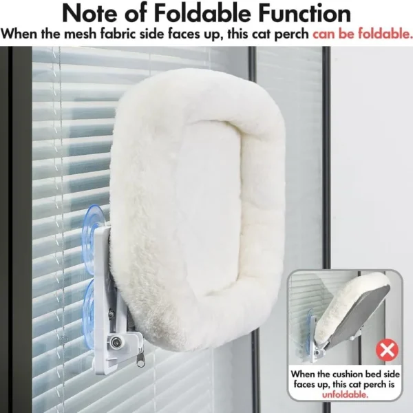 Pet Products Cat Hammock Window Habitat Cat Sunbathing Glass Hanging Suction Cup Balcony Pet Nests - Image 5