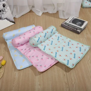 Pet Bed Summer Cooling All for Cats House Houses and Habitats Products Dog Kitten Accessories Goods Basket Things Mat Cushions
