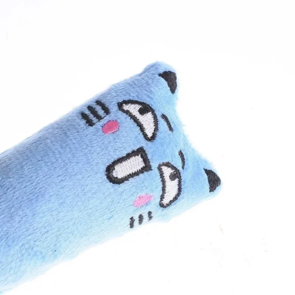 Pet Toy Rustle Sound Catnip Toy Cat Supplies Pet Cute Cat Toys Kitten Teeth Grinding Cat Plush Thumb Pillow Pet Products gatos - Image 4